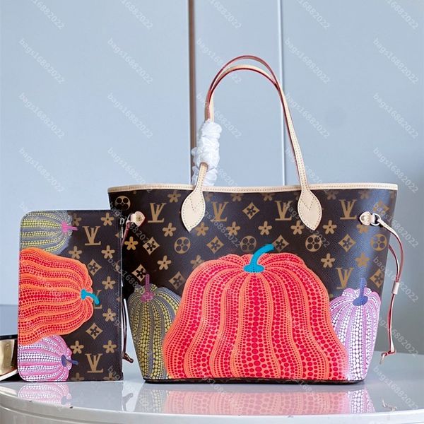 

10a 1:1 copy onthego women one shoulder crossbody bag luxury brand designer pumpkin embroidery bullhorn mahjong bags louise bucket bag viuto