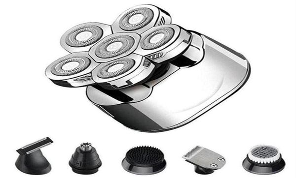 

resuxi lk8820 electric shaver 6in1 beard removal waterproof trimmer with led display263r8777727