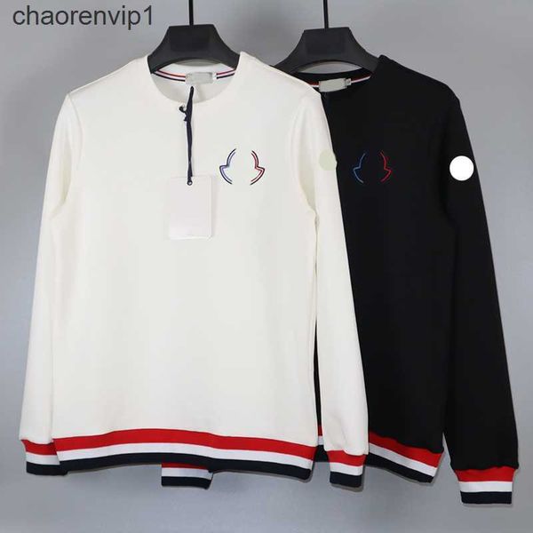 

mens designer hoodies women embroidered badge hoodie sweatshirts loose long sleeve hooded jumper men's clothing, Black