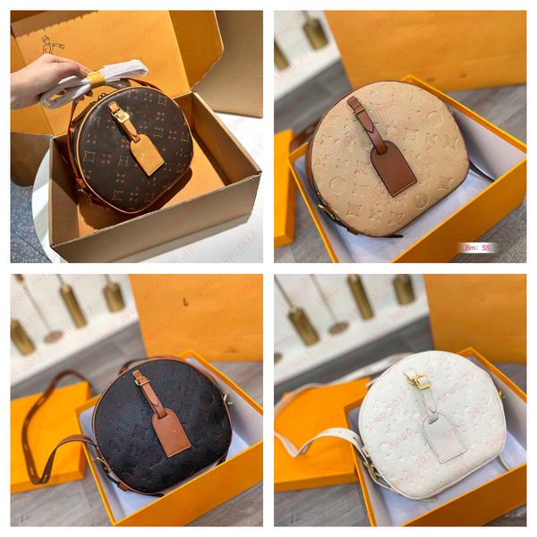 

designer woman bag mini boite chapeaux handbag luxury women cross body bag wallet shoulder messenger bag leather tote circular cosmetic purs