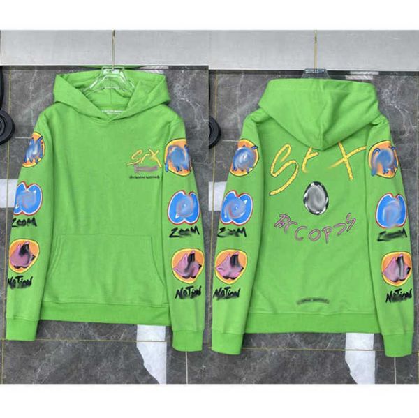 

jackets luxury men's classics hoodies brand ch sweatshirts designers zipper hooded sweater men women casual pullover sanskrit horseshoe, Black;brown