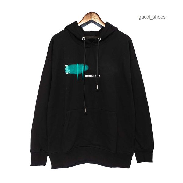 

3a 2022 mens designer angel hoodie sweater sweatshirts streetwear t shirt loose lovers luxury pa palms jumper women hoody hooded sweatshirt, Black
