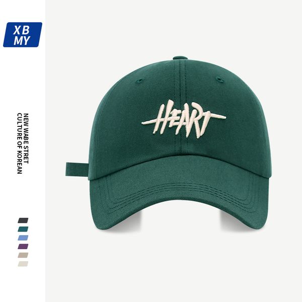 

fashion designer jewelry heart letter hat children's design baseball cap in spring and summer versatile sunshade baseball cap wholesale, Blue;gray