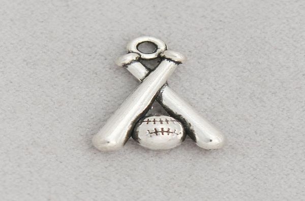 

whole antique silver plating alloy baseball charms for expandable bangles sport ball charms for bangles aac5244371007, Bronze;silver