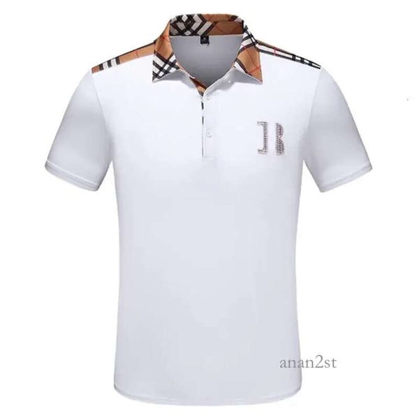 

2022summer clothes designer polo shirts men casual polo fashion snake bee print embroidery t shirt high street mens polos, White;black
