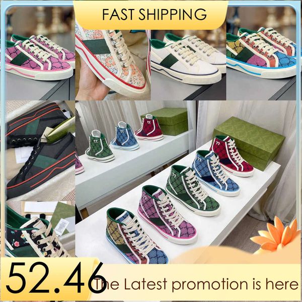 

classic designer shoes casual trendy platform sneakers canvas sneaker green red stripe white 51%off 1977 sale for man women the grid, Black