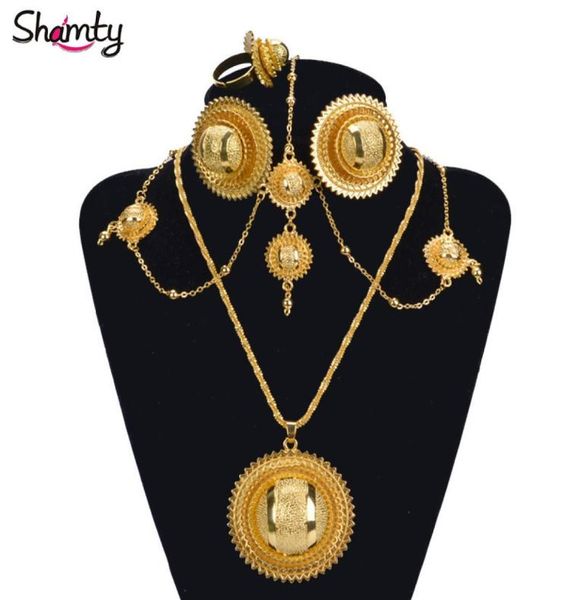 

shamty ethiopian bridal pure gold color african jewelry sets nigeria sudan eritrea kenya habasha style wedding set a30029 d18193382160885, Silver
