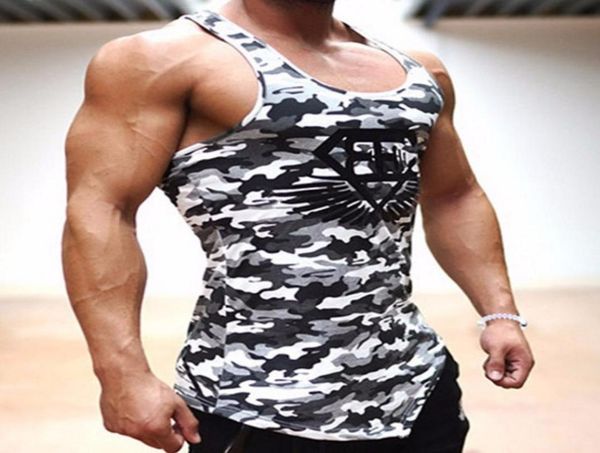 

whole cotton designed men039s tank fitness stringer vest casual t shirts sleeveless undershirts man singlets7054199, White;black