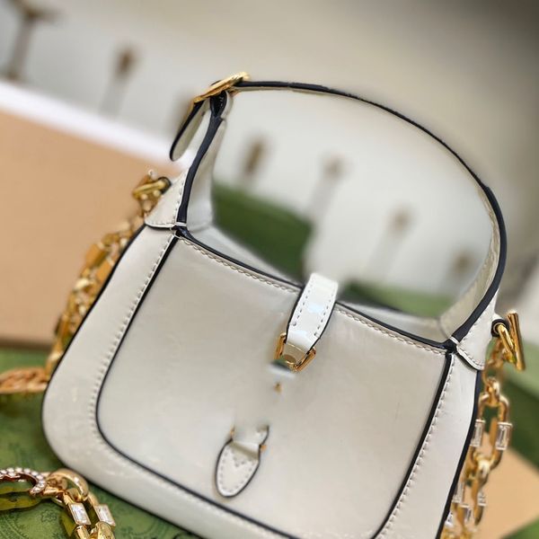 

ja ckie designer handle bag luxury new double underarm handbag canvas leather women's men's bag designer wallet crossbody shoulder