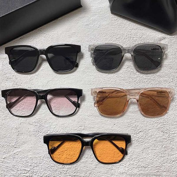 

fashion gentle monster cool sunglasses gm designer 2022 new sunglasses for men's women brown yellow film large frame uv resistant drivi, White;black