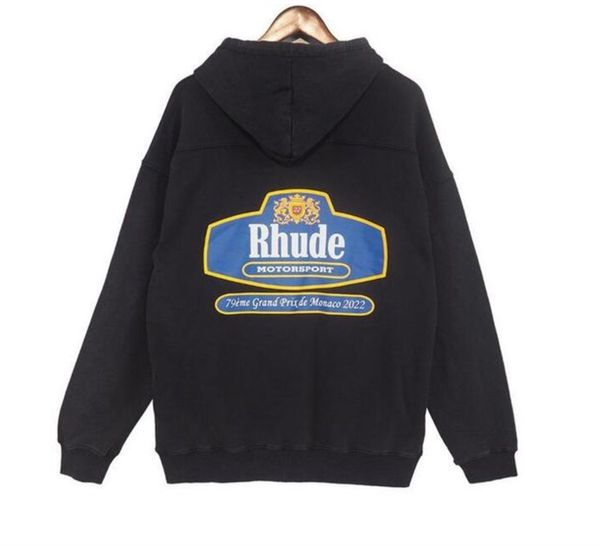 

2023 latest men's and women's hoodie fashion cartoon hoodie hip-hop autumn and winter street round neck long-sleeved hooded pullov, Black