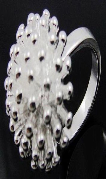 

whole retail lowest christmas gift new 925 silver fashion ring r0012642284, Golden;silver