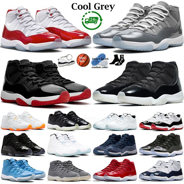 

basketball shoes for men women 11s 11 cherry space jam cool grey concord bred win like 96 82 platinum tint cap and gown men sports sneakers