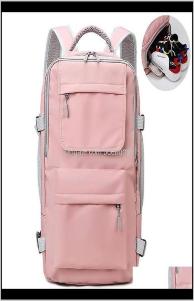 

outdoors drop delivery 2021 womens backpack for fitness large sports male multifunctional gym bags training travel bag female o4028179