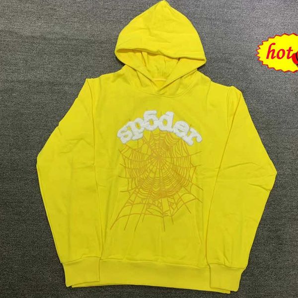 

mens hoodies sweatshirts spider hoodies designer mens pullover red sp5der young thug 555555 angel hoodies men womens hoodie embroidered spid, Black