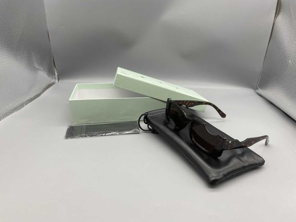 

quality off w sunglasses fashion offs designer for men and women cool style classic thick plate black white square frame off with logo box g, White;black