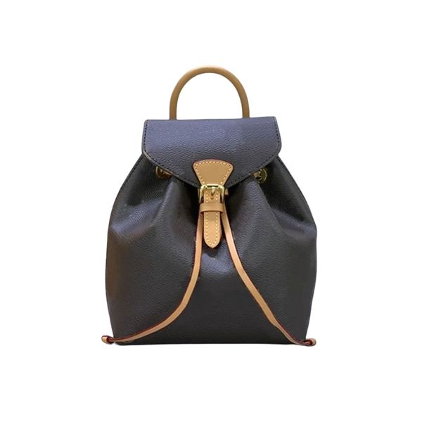 

calf leather designer bag vintage mini backpack canvas and calf leather shaped modern pocket configuration bb backpack detachable handle sch