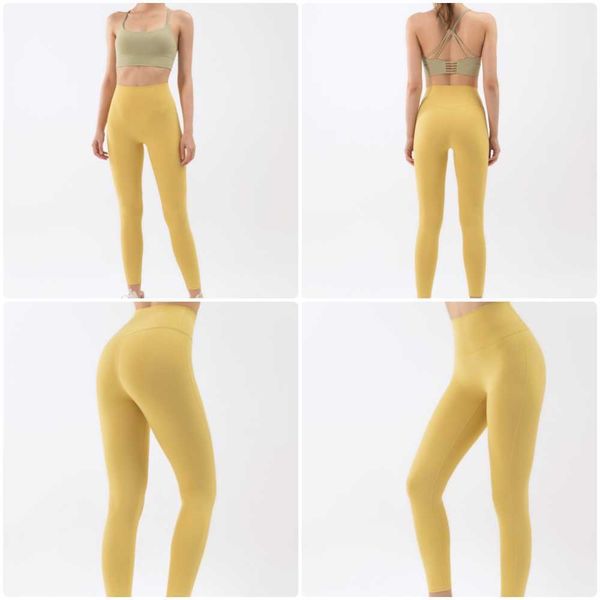 

lulu set yoga suit bra summer lemon suit for women two-piece gym clothes backless tank spaghetti strap vest sports coat fitness pliates wom