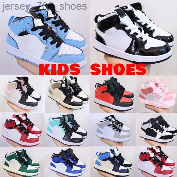 

kids shoes 1s boys 1 basketball jumpman shoe children black mid high sneaker chicago designer blue trainers baby kid youth toddler infants s