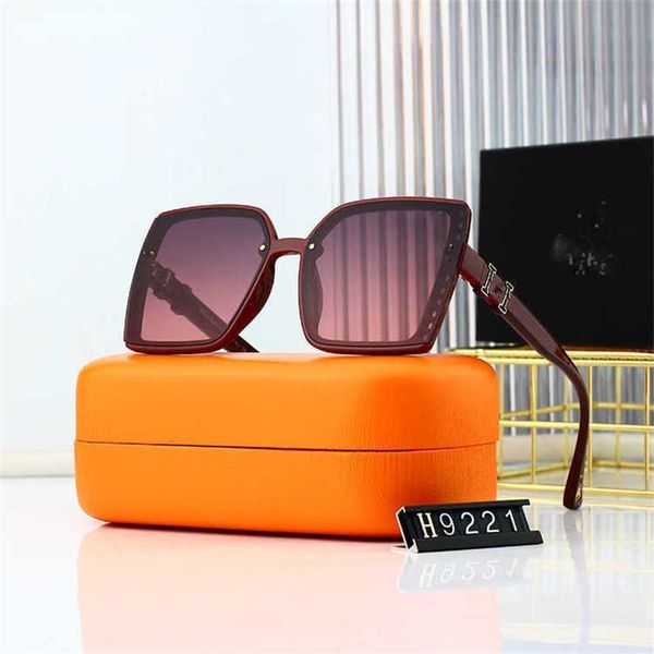 

52% off wholesale of sunglasses new progressive color women's large frame pony glasses overseas trend sunglasses, White;black