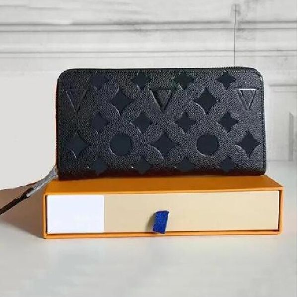 

women single zipper wallets pu leather coffee black white grid wallet female clutch purse ladies classic long purse with box, Red;black