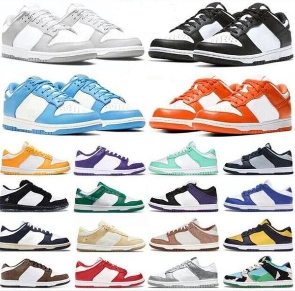 

designer low mens women skate casual shoes chunky grey unc coast chicago black white laser orange trainers sneakers