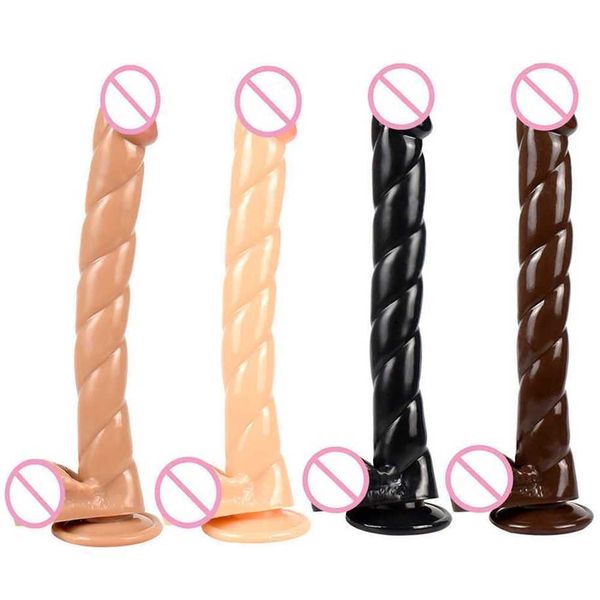 

aocoai straight thread big huge long false couple toy 60% off purses outlet