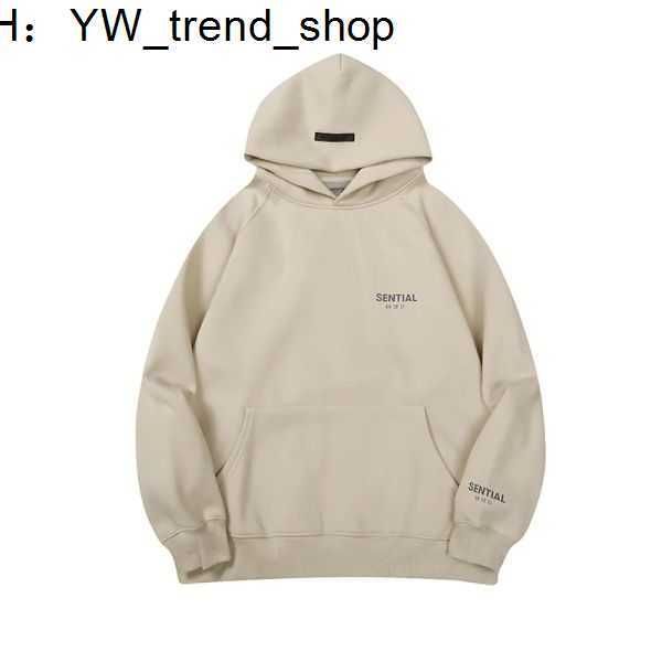 

mens hoodies sweatshirts designer women essent loose streetwear clothing essen lovers street tracksuit suit blacks to xl 71, Black