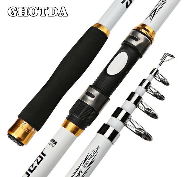 

21m 36m carp fishing rod feeder hard frp carbon fiber telescopic fishing rod fishing pole8215137