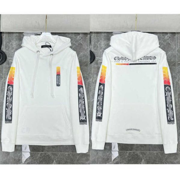 

men's fashion luxury sweatshirts jackets brand ch hoodies zipper hooded men women designers sanskrit horseshoe cross pullover sweater h, Black;brown