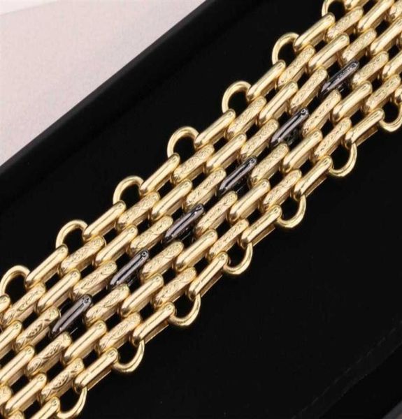 

2022 charm bracelet with diamond and words design in 18k gold plated for women wedding jewelry gift have box stamp ps72988684, Golden;silver