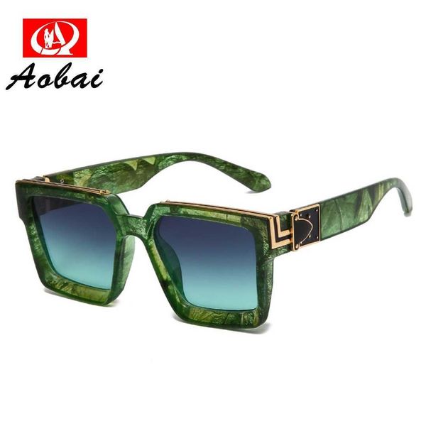 

fashionable street p with large box insets trendy sunglasses internet celebrity glasses 96006-2, White;black