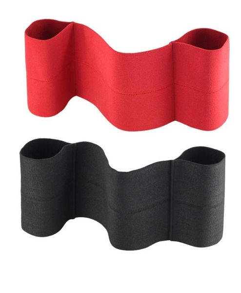 

elastic weight lifting bench press sling gym band fitness belt squatting strength protection elbow joint resistance bandage3292495, Black;gray