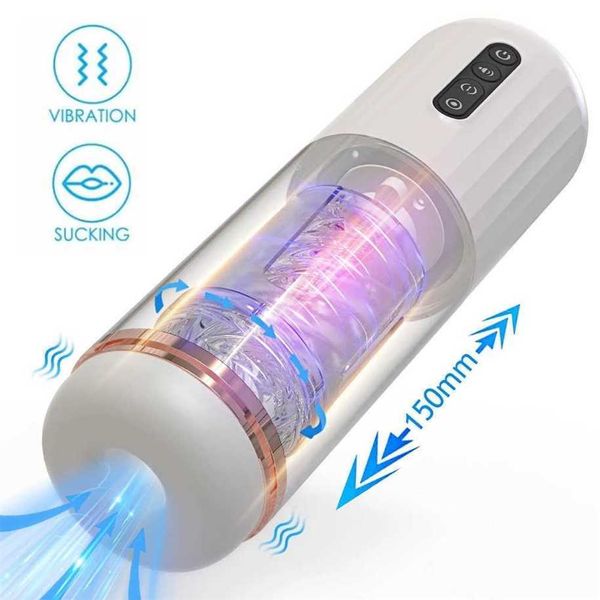 

male toy automatic sucking telescopic rotating masturbator cup for men real vaginal suction pocket blowjob product 60% off purses outlet