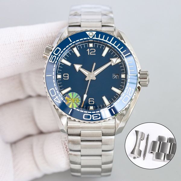 

watches, luxury watches, designer watches, seahorse series 600 meters diving watch automatic mechanical men's watch double t black bala, Slivery;brown