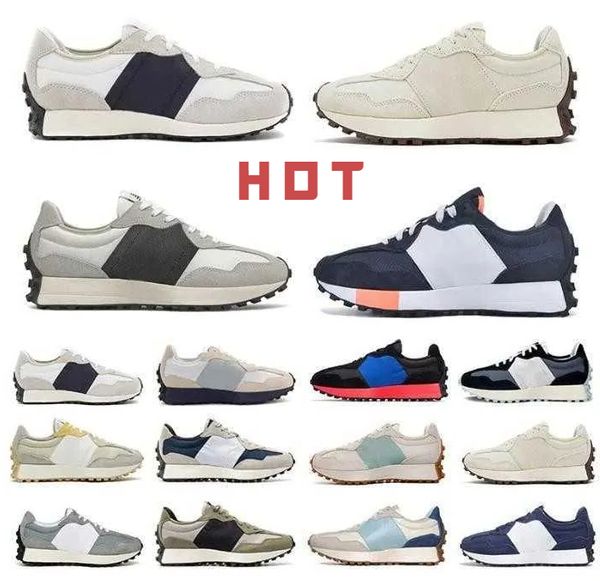 

designer 327 running shoes nb327 black gum classic burgundy pack farmers green grey orange golden hour flame men women outdoor sneakers