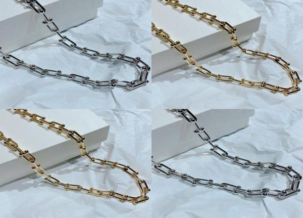 

gothic necklace vintage metal link choker necklaces for women punk jewelry femme gold chain necklace goth 85 r28348103, Golden;silver