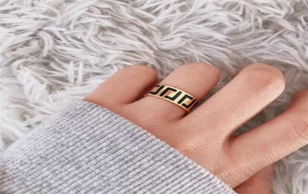 

2022 designer fashion gold band rings luxury men039s and women039s couples rings jewelry7380526, Silver