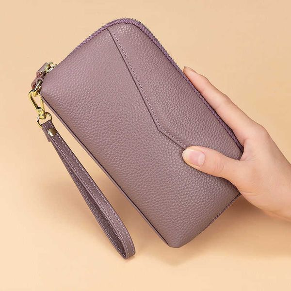 

women's wallet new handbag women's handbag large phone bag zipper long handbag