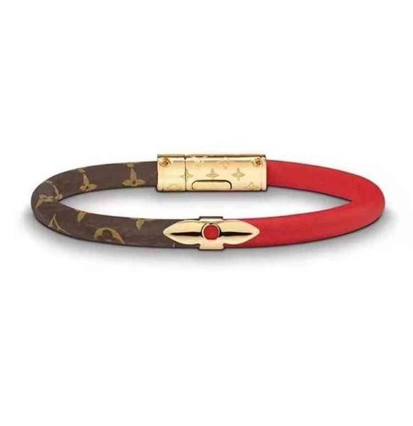 

luxury inspired jewelry stainls steel clasps magnetic red wrap leather bracelet99116568911670, Golden;silver