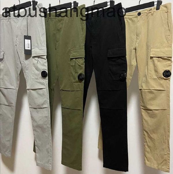 

2023 garment dyed cargo pants one lens pocket pant outdoor men tactical trousers loose tracksuit size m-xxl, Black