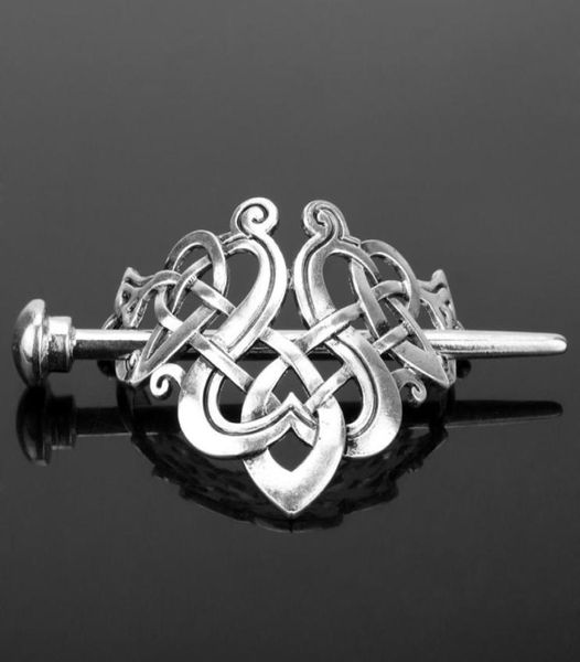 

viking celtic hairpinviking hair clip men antique silver hair sticks hairpin triangle clips for long hair stick8217071, Golden;silver
