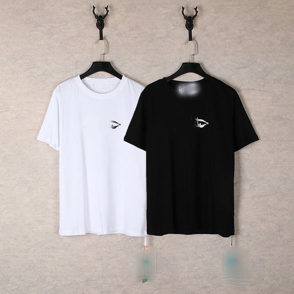 

2023 mens t shirts designer bags designer luxury men tees wear summer round neck sweat absorbing short sleeves outdoor breathable cotton pri, White;black