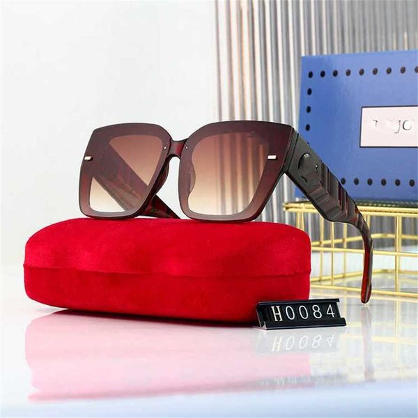 

56% off wholesale of new men's square sunglasses net red street fashionable glasses women's fashion, White;black