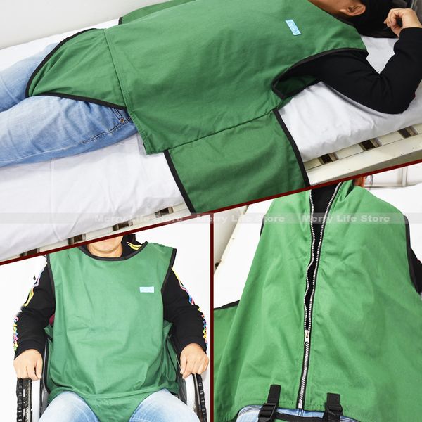 

leg shaper antifalling bed chair restraint vest elderly cotton wheelchair seat belt clothes band clothing for dementia patients 230729