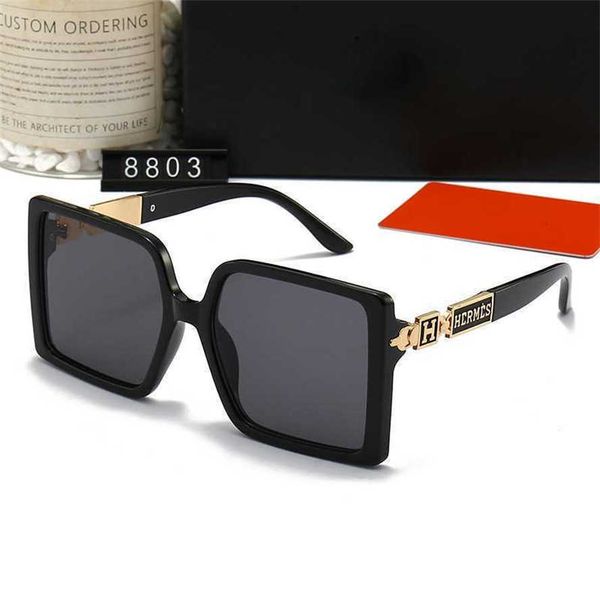 

50% off wholesale of new women's with large frames trendy casual sunglasses driving traveling and vacation glasses 8803, White;black