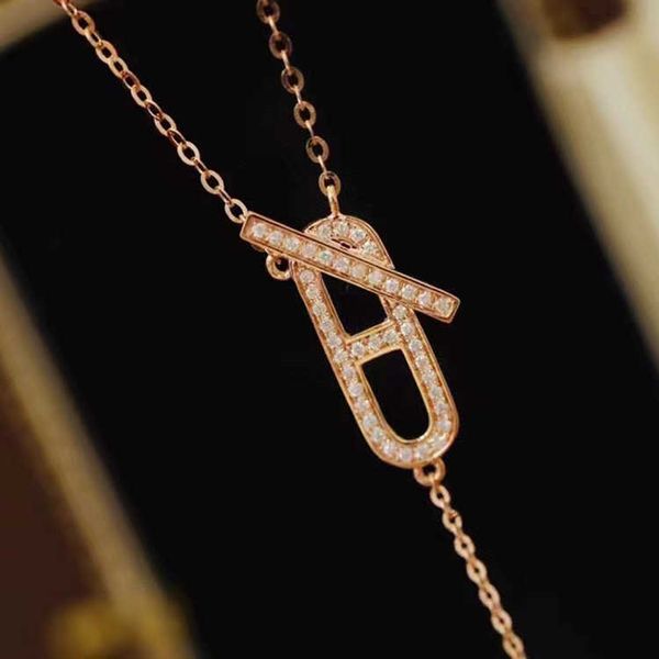 

farandole necklace jewelry love pig nose tassel necklace korean version simple female clavicle chain temperament sense female necklace, Silver