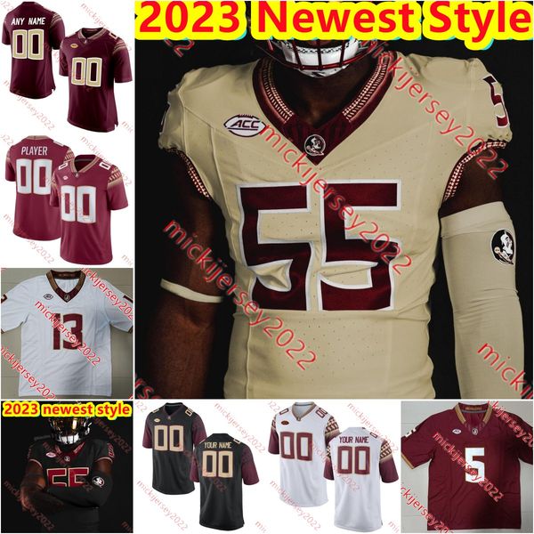 

florida state seminoles football jersey jammie robinson brock glenn michael grant keiondre jones keon coleman custom stitched mens youth 202, Black