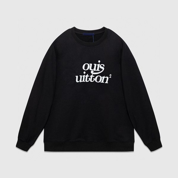 

men's plus size hoodies & sweatshirts in autumn / winter 2024 acquard knitting machine e custom jnlarged detail crew neck cotton a43tg, Black;brown
