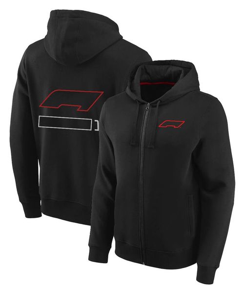 

f1 racing suit hooded team suit men's casual sweater zipper coat in autumn and winter
